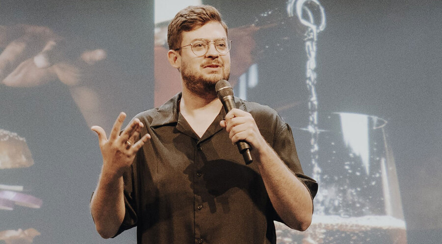 Simon Wiebe arbeitet im Museum für russlanddeutsche Kulturgeschichte in Detmold. Foto: Privat