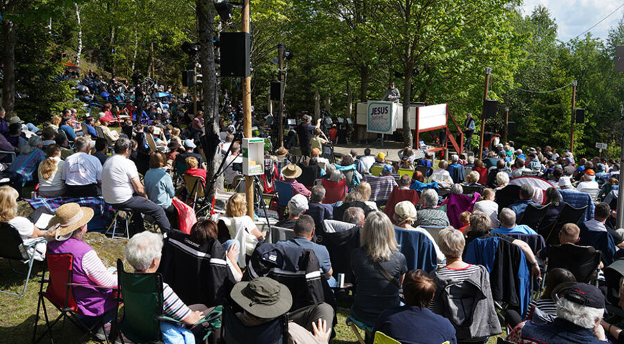 Laut dem Veranstalter kamen rund 8.000 Besucher nach Bobengrün. Foto: CVJM Bobengrün e. V.