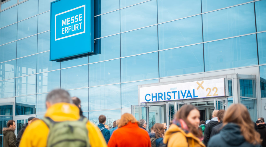 Das CHRISTIVAL findet in Erfurt statt. Foto: CHRISTIVAL 
