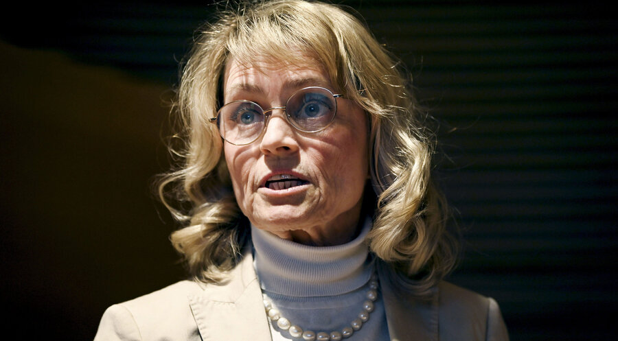 Die frühere finnische Innenministerin Päivi Räsänen. Foto: picture alliance/dpa/Lehtikuva | Emmi Korhonen