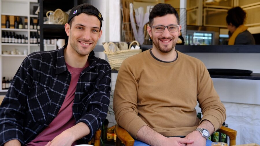 Die Brüder Yaron (links) und Hanan Lischinsky. 