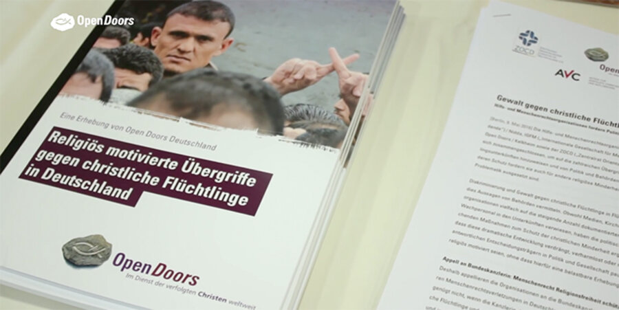 Die Studie des christlichen Hilfswerks Open Doors sorgt für Diskussionen. Screenshot: opendoors.de