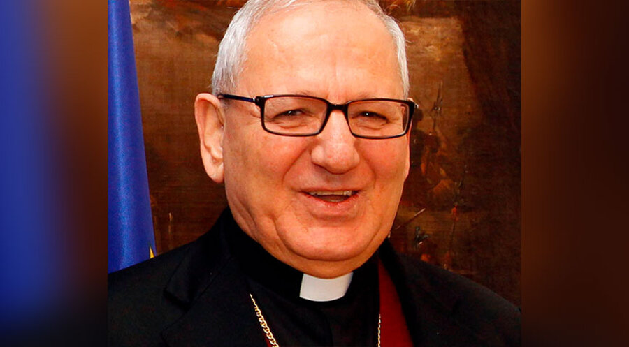Der chaldäische Patriarch Louis Raphael Sako. Foto: Wikipedia/ Österreichisches Außenministerium