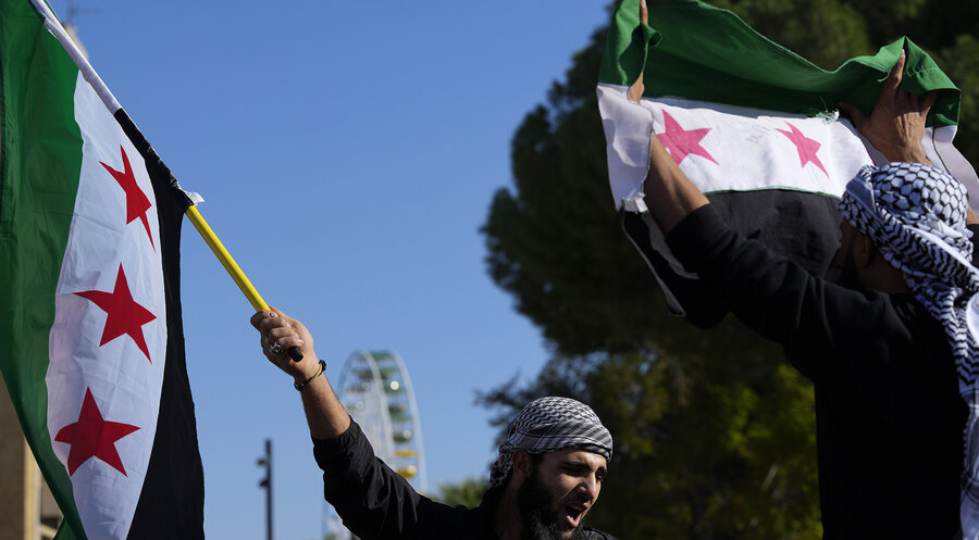 Gleitet Syrien in den islamischen Extremismus ab? Foto: picture alliance/ASSOCIATED PRESS/Petros Karadjias