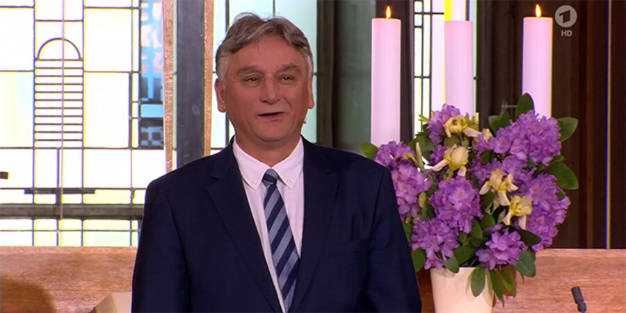 Der frühere Vorsitzende des Sächsischen Gemeinschaftsverbandes, Prof. Johannes Berthold. Screenshot: Das Erste