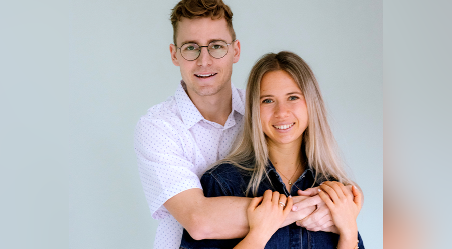„Ich habe mir gewünscht, dem Heiligen Geist zu begegnen“: Johanna Jung, hier mit Ehemann Simeon. Foto: Privat