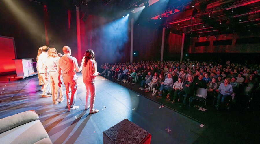 Eine Aufführung von „Life on Stage“ im schweizerischen Brugg. Foto: Life on Stage