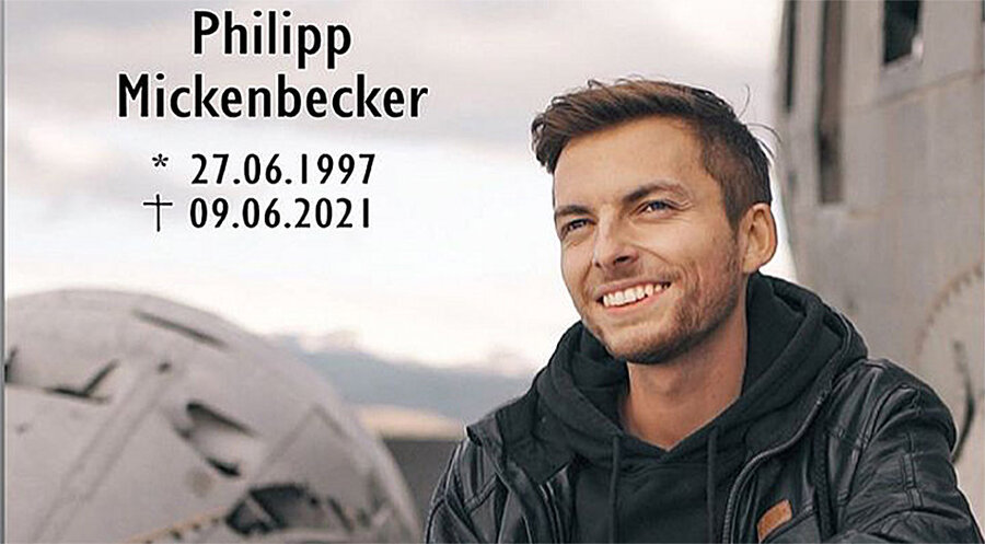 Philipp Mickenbecker war am 9. Juni im Alter von nur 23 Jahren an einer Krebserkrankung verstorben. Foto: The Real Life Guys