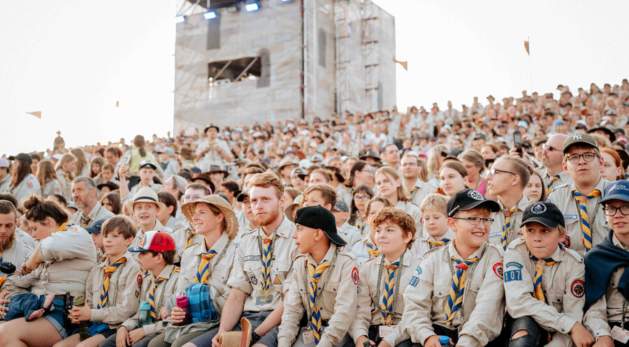 16.500 Kinder, Jugendliche und Erwachsene nahmen am Bundescamp teil. Foto: Royal Rangers Bundescamp