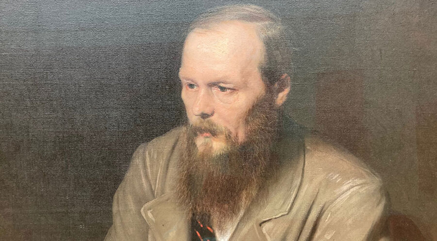 Eine Darstellung von Dostojewski vom russischen Maler Perow. Foto: privat 