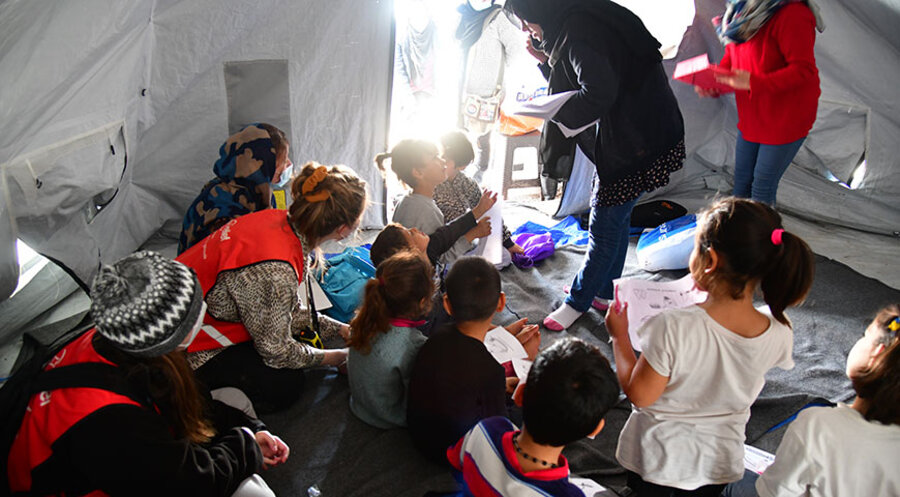 Campus für Christus hat Andrea Wegener im Herbst 2018 auf die griechische Insel Lesbos entsandt. Foto: Eurorelief