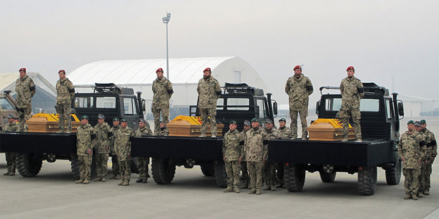 59 Bundeswehrsoldaten sind während des 20-jährigen Afghanistan-Einsatzes getötet worden. Foto: picture alliance / dpa | Can Merey