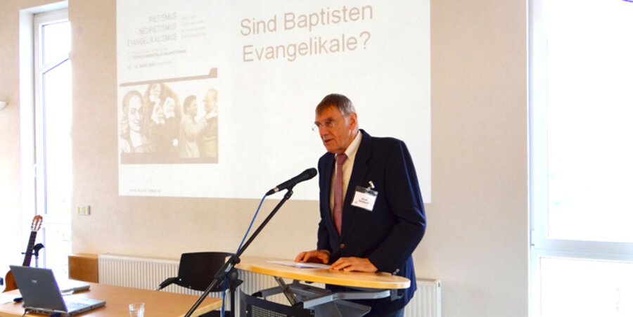 Der emeritierte baptistische Konfessionskundler Prof. Erich Geldbach. Foto: idea/Rösler