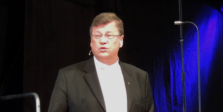 Der Bischof im Sprengel Mecklenburg und Pommern der Evangelisch-Lutherischen Kirche in Norddeutschland, Hans-Jürgen Abromeit. Foto: idea/Daniela Städter