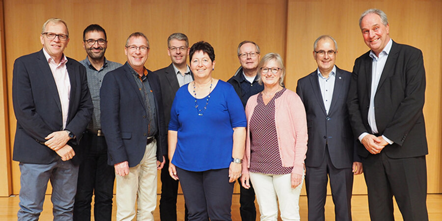 Neuer stellvertretender Vorsitzender ist Matthias Frey (1.v.l.). Foto: Evangelischer Gnadauer Gemeinschaftsverband