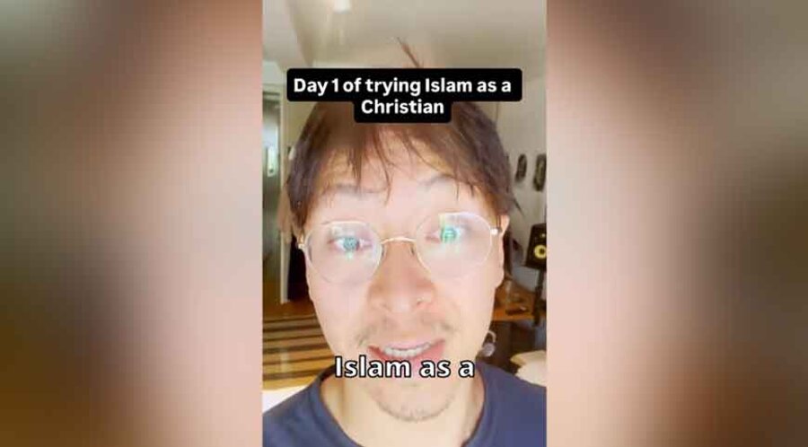 30 Tage will der Christ und US-Influencer Brian Guan wie ein Muslim leben. 