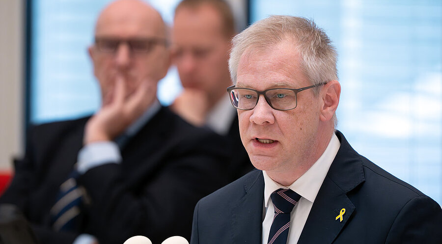 Der Antisemitismusbeauftragte Andreas Büttner lässt sich nach eigenen Aussagen nicht einschüchtern.