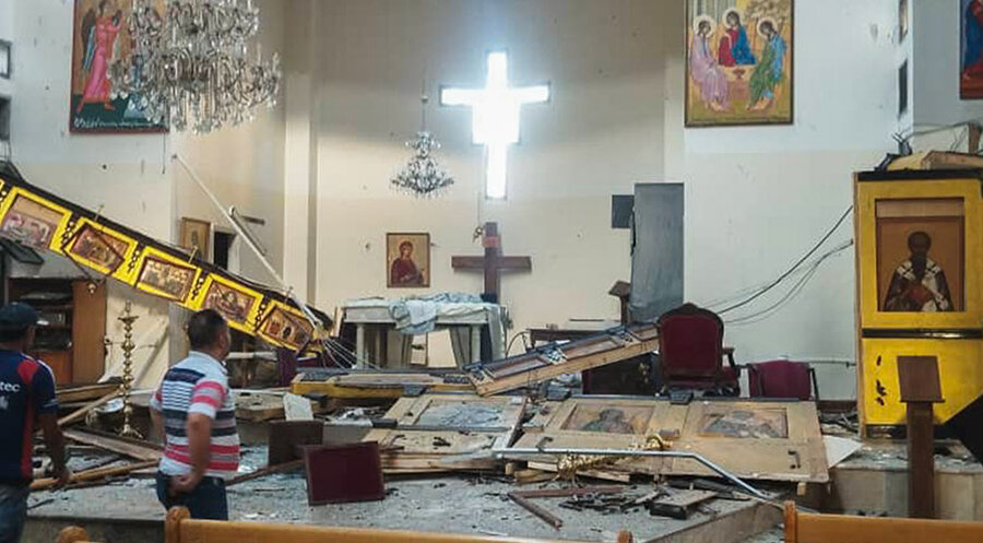 Am 22. Juni kam es in der St.-Elias-Kirche im Stadtviertel Dweila der Hauptstadt Damaskus zu einem Selbstmordanschlag. Dabei wurden während der Abendmesse 22 Gottesdienstbesucher getötet und über 50 verletzt. Foto: Open Doors