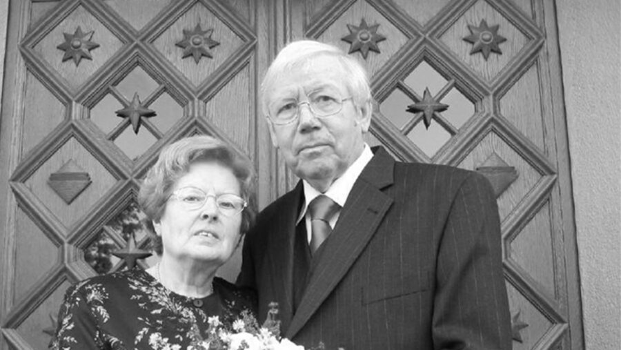 Ernst August Eicker mit seiner Frau Elsa. Archivfoto: wirsingenfuerjesus.de