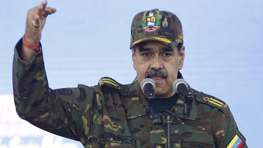 Der sozialistische Ex-Diktator Venezuelas, Nicolás Maduro. 