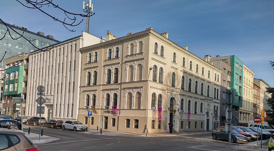 Gemeindehaus in Stettin: Ökumenische Begegnungsstätte, Gästehaus und Sozialzentrum in einem. Foto: Privat