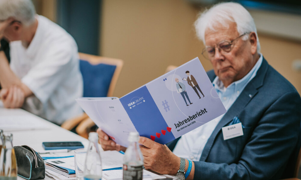 Der IDEA-Vereinsbericht wurde vorgestellt.