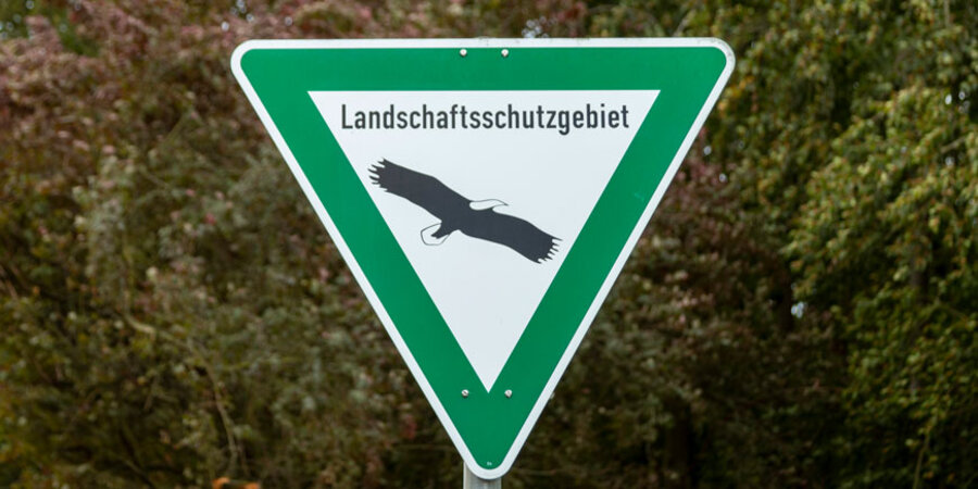 Das Camp befindet sich auf einem Landschaftsschutzgebiet.