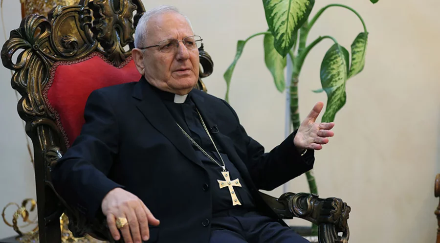 Kardinal Louis Raphael Sako will sich künftig „in Ruhe dem Gebet, dem Schreiben und einfachem Dienst“ widmen. Foto: picture alliance/Khalid Mohamed 