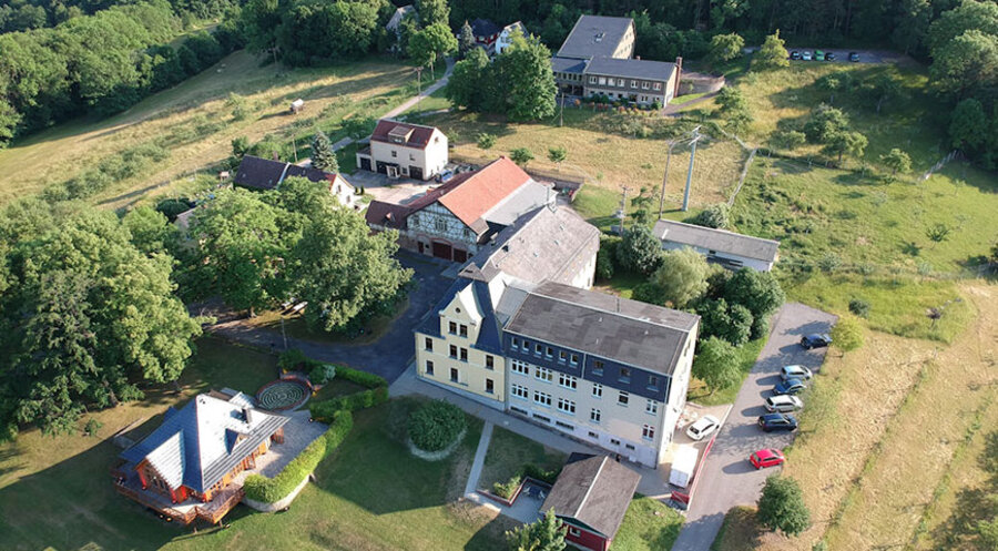 Die methodistische Begegnungs- und Bildungsstätte Schwarzenshof. Foto: Jens Kluge