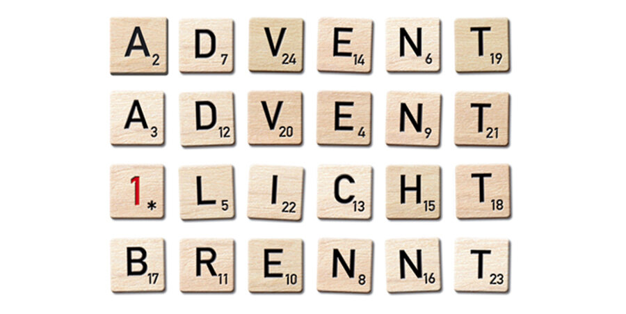 Unter der Internetadresse advent.4me.media erwarten jeden Nutzer 24 Tage lang ausgewählte Texte aus dem Lukasevangelium. Screenshot: Stiftung Marburger Medien