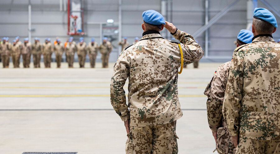 Soldaten der Bundeswehr. Foto: picture alliance/dpa | Michael Matthey