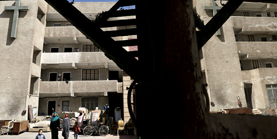 Viele Christen aus EL-Arisch suchen in der Evangelischen Kirche in Ismailia Zuflucht. Foto: picture-alliance/AP-Photo