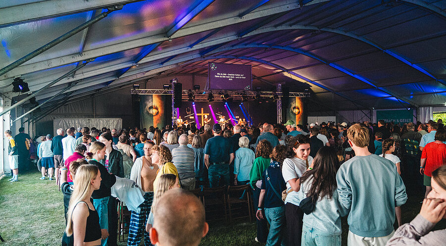 Am „DünenhofFestival“ nahmen in diesem Jahr rund 1.100 Besucher teil. Foto: Rahel Tredup