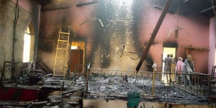 Die „Kirche der Brüder in Nigeria“ (EYN) ist eine von drei Kirchen, die in Garkida Ziel des Anschlags waren. Foto: Privat