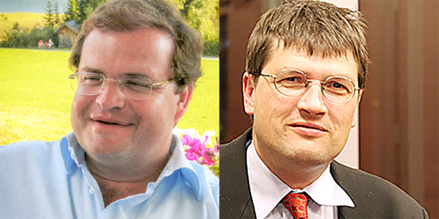 Prof. Harald Seubert und Prof. Reiner Anselm. Fotos: Privat (2)