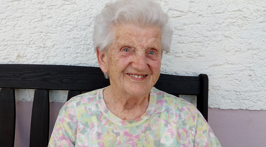 Eleonore Pfeffer ist 100 Jahre alt. Foto: privat