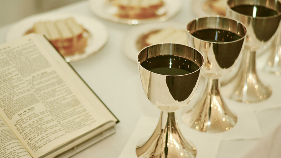 Das Abendmahl ist ein zentrales Sakrament für Christen. Foto: pixabay.com