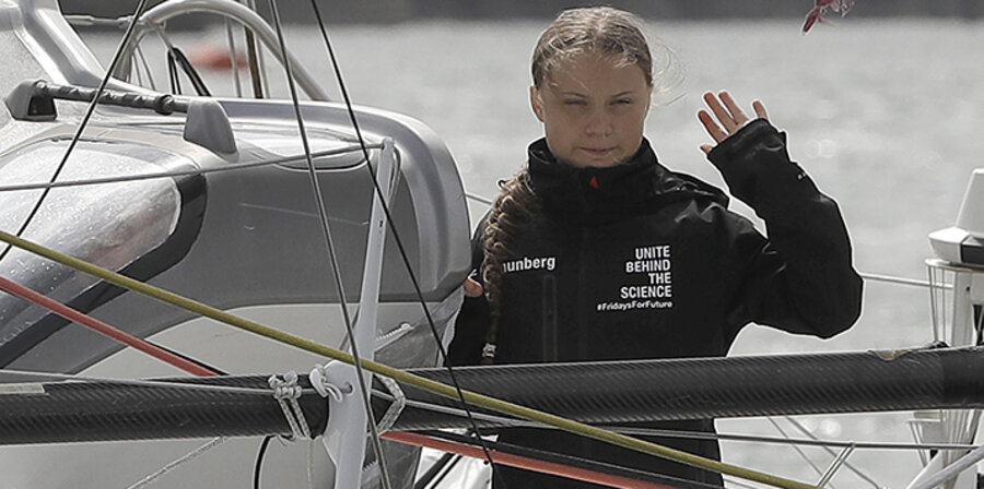 Die Klimaaktivistin Greta Thunberg. Foto: picture-alliance/AP Photo