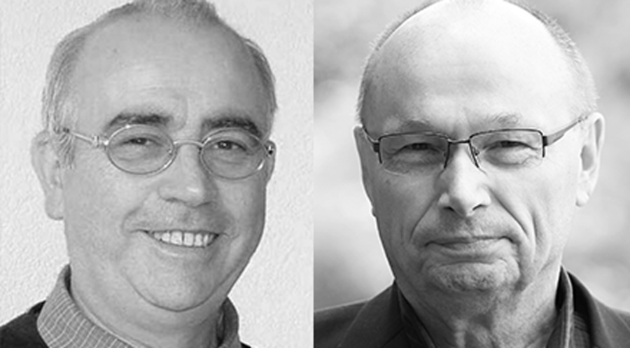 v. r.: Christoph Wyss und Manfred Schaller. Fotos: Privat