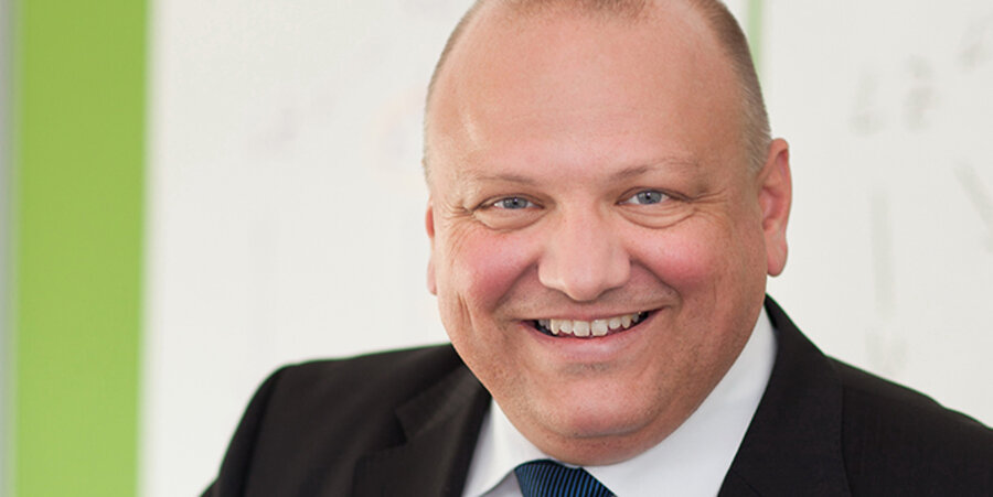 Der Diakoneo-Vorstandsvorsitzende, Mathias Hartmann. Foto: Diakonie Neuendettelsau/Angelika Salomon