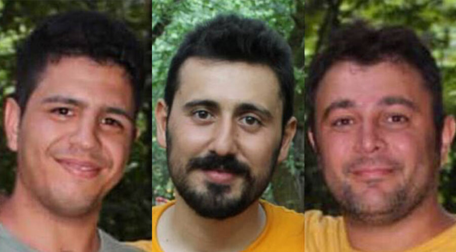 v. l.: Ahmad Sarparast, Ayoub Pourrezazadeh, Morteza Mashoudkari. Fotos: Article 18