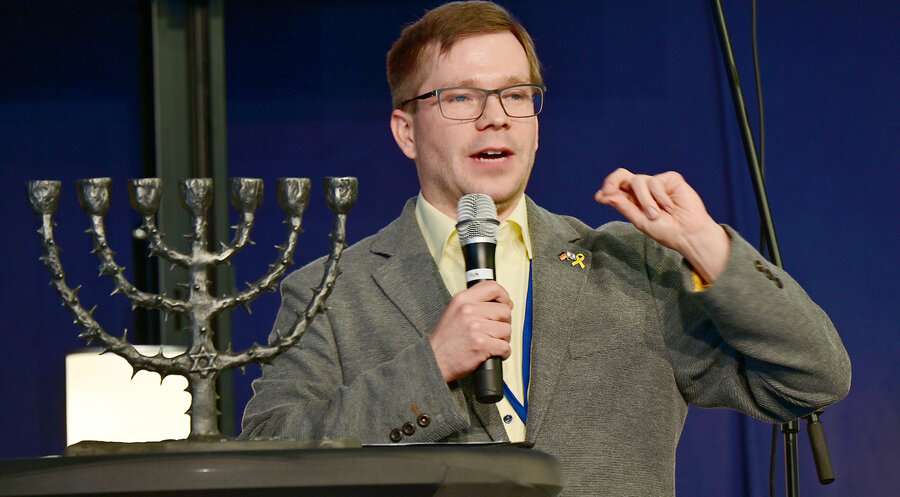 Samuel Hänsch ist neuer Vorsitzender der Sächsischen Israelfreunde. Foto: Sächsische Israelfreunde 
