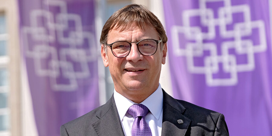Volker Jung ist der hessen-nassauische Kirchenpräsident. Foto: EKHN/Neetz