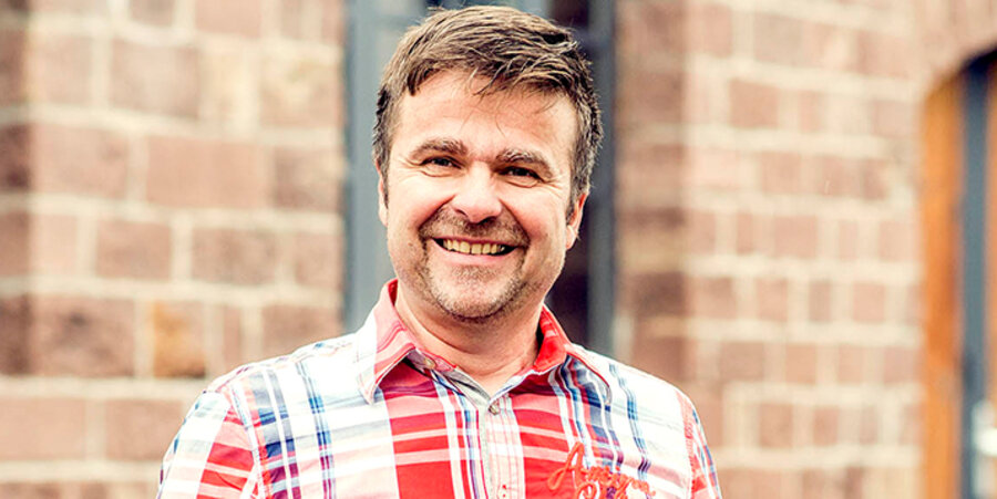 Der Pastor der evangelischen Freikirche ICF Karlsruhe, Steffen Beck. Foto: ICF Karlsruhe