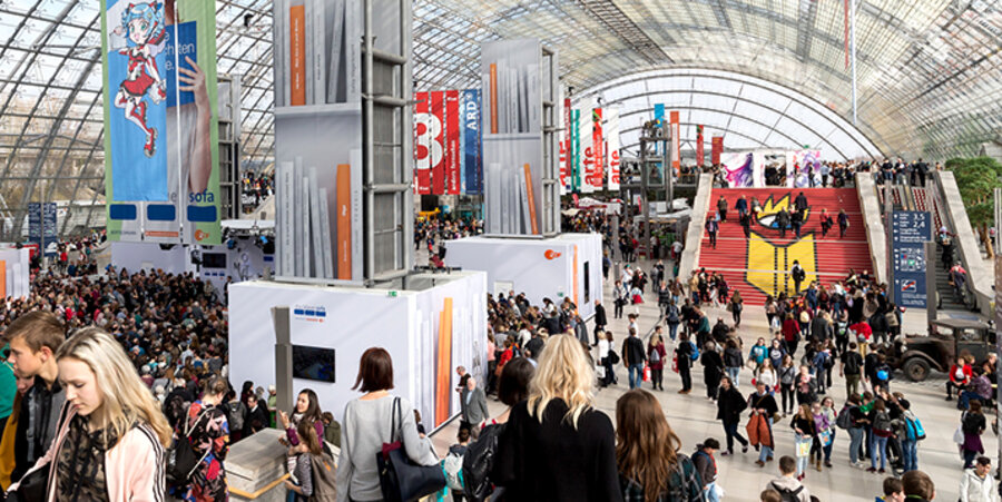 Die Buchmesse in Leipzig findet vom 15. bis 18. März statt. Foto: Tom Schulze