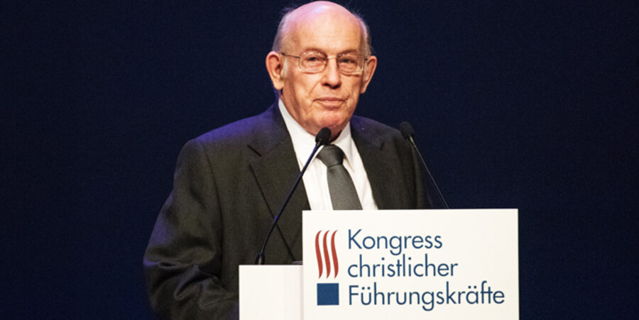 Der Kongress-Vorsitzende, Pastor Horst Marquardt. Foto: idea/kairospress