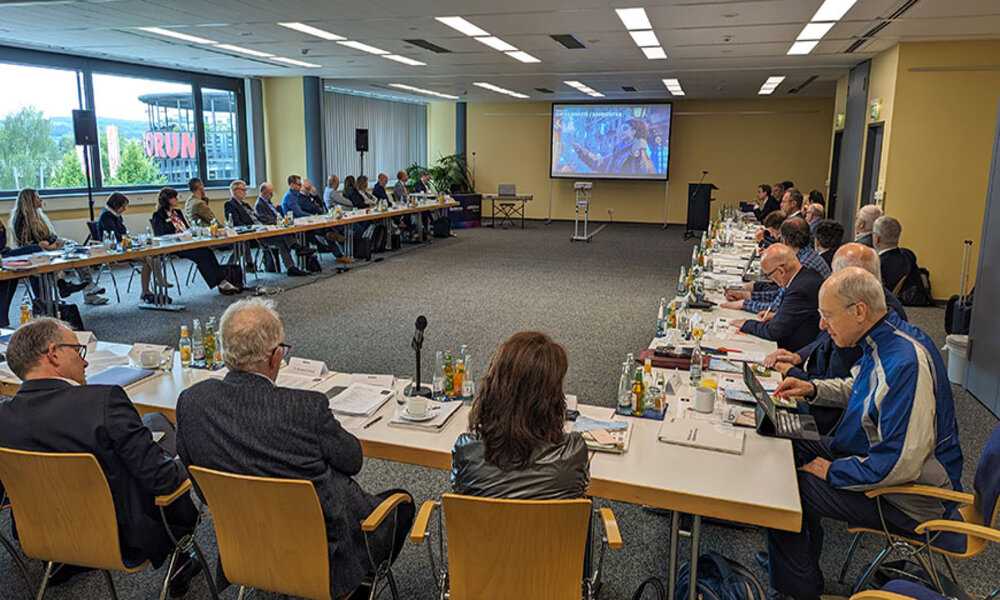 Die Mitgliederversammlung beschäftigte sich mit dem Zukunftsprozess von IDEA. Foto: IDEA/Kay-Helge Hercher