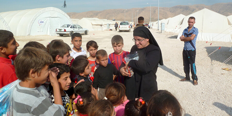 Schwester Hatune setzt sich für verfolgte Christen ein. Foto: Schwester Hatune Stiftung 