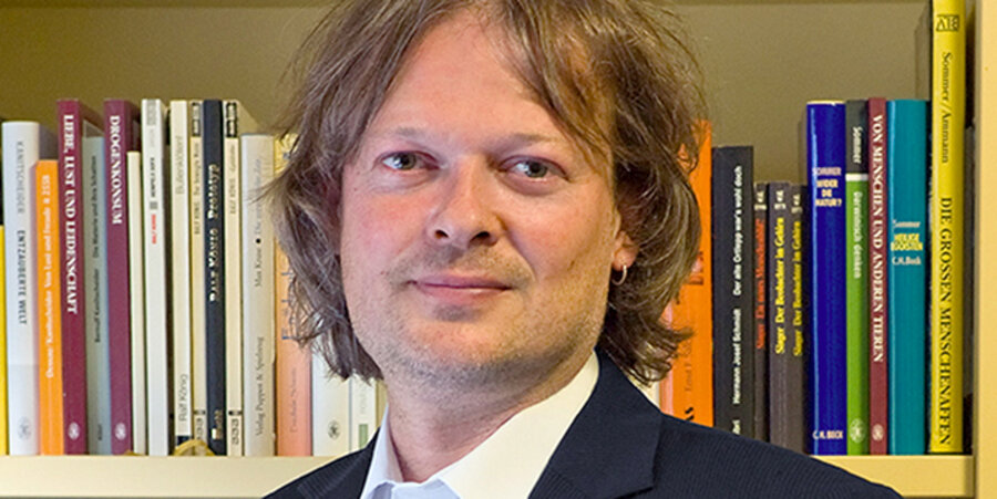 Der Philosoph und Vorstandssprecher der religionskritischen Giordano-Bruno-Stiftung, Michael Schmidt-Salomon. Foto: Udo Ungar