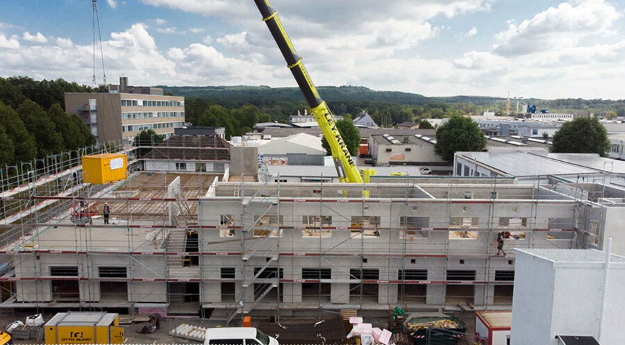Der Neubau der FTH Gießen. Foto: FTH